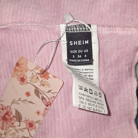 SHEIN Light Pink Knit Tank Top - Picture 6 of 6